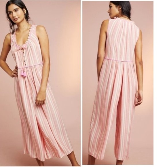 Anthropologie Other - NEW Anthropologie Visayas Striped Jumpsuit